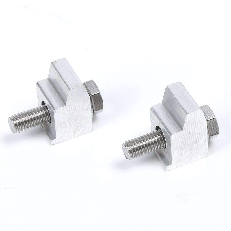 Flanġa ta' Ġuż Aluminiu Unilaterali KF-ISO Ringra ta' Ġuż M6 Fittings tal-Vakwum KF10-50 Flanġa ta' Ġuż tal-Vakwum ta' Qualità Għolja NW16-50