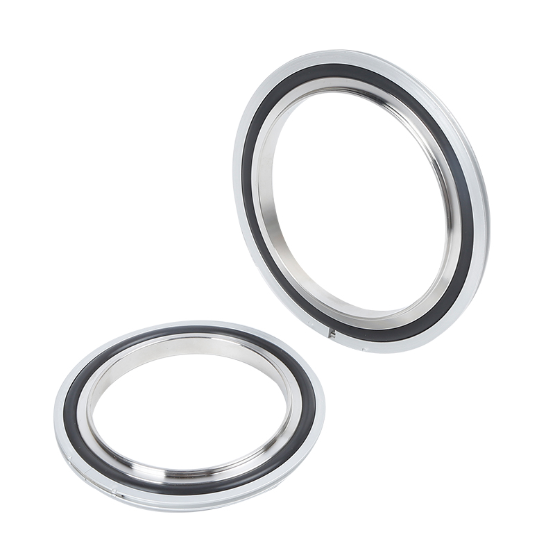 SS304 krúžok NW16/NW25/NW40/NW50 O-krúžok (FKM EPDM NBR), tvarovka z nehrdzavejúcej ocele pre vákuové potrubie, stredný krúžok s krúžkom a O-krúžkom