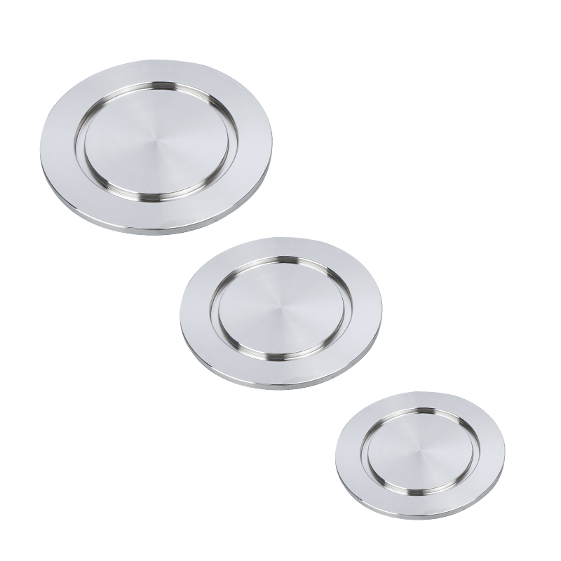 Flange Cega KF16-KF160 NW16-50 Aço Inoxidável SS304 SS316L Alumínio PTFE Componentes de Flange para Vácuo Alta Qualidade Conexão Cega