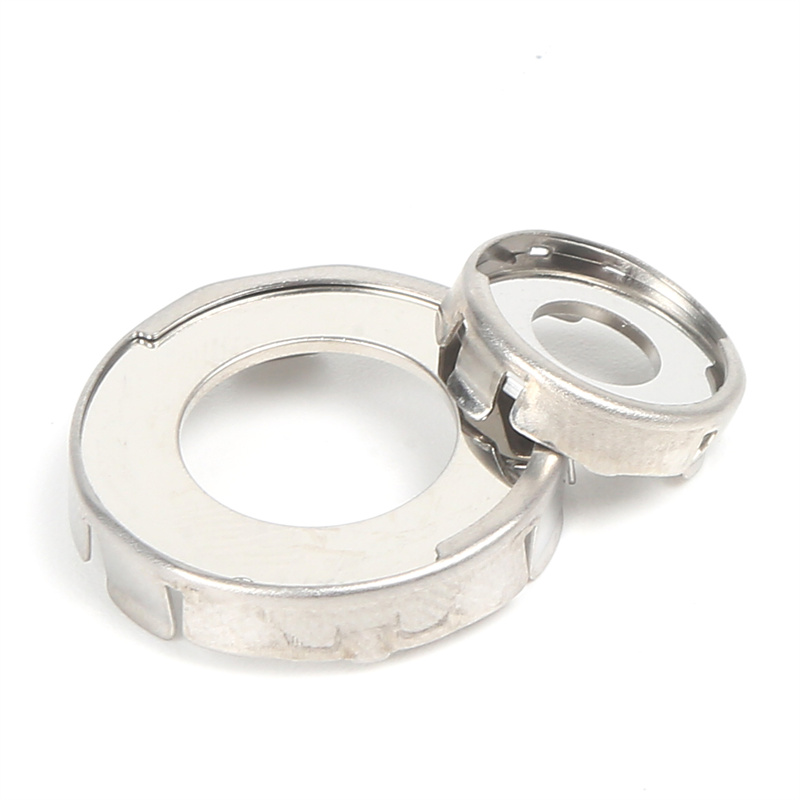 FDG VCR Ġasket Imħażen b’Ċaqil Azzar inossidabbli Imsakkar Ważer SS316L QCR-Wiċċ tal-flus il-konnessjoni 1/8