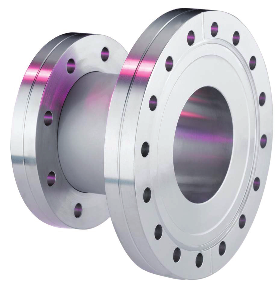 FRG02 Nippel Dritt ta' Tnaqqis ta' Vakwuwm Għoli CF CF35xCF36-CF160xCF100 Fiss, Ikkawwal SS304 SS316L Steel Ajjatiż Inox b'Perforazzjonijiet Traversali Għodda 1/2