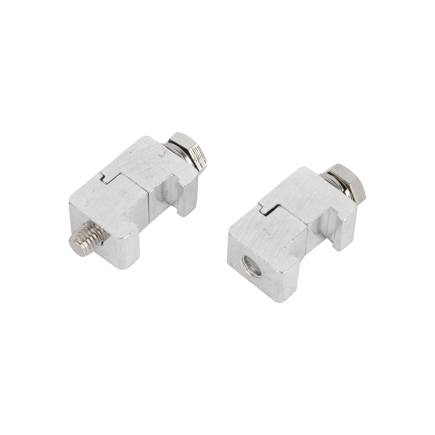 Vacuum Fitting SS304 ISO Double Wall Clamp SS304/Aluminum Stainless Steel M10 အရည်အသွေးမြင့် Clamping Flange