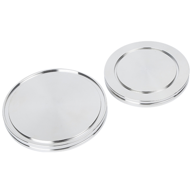 ISO-K клинче за чекиње, слепа фланца од нерѓосувачки челик, висок квалитет, ISO63-ISO630, висок вакуум, SS304 SS316L цевни приклучоци