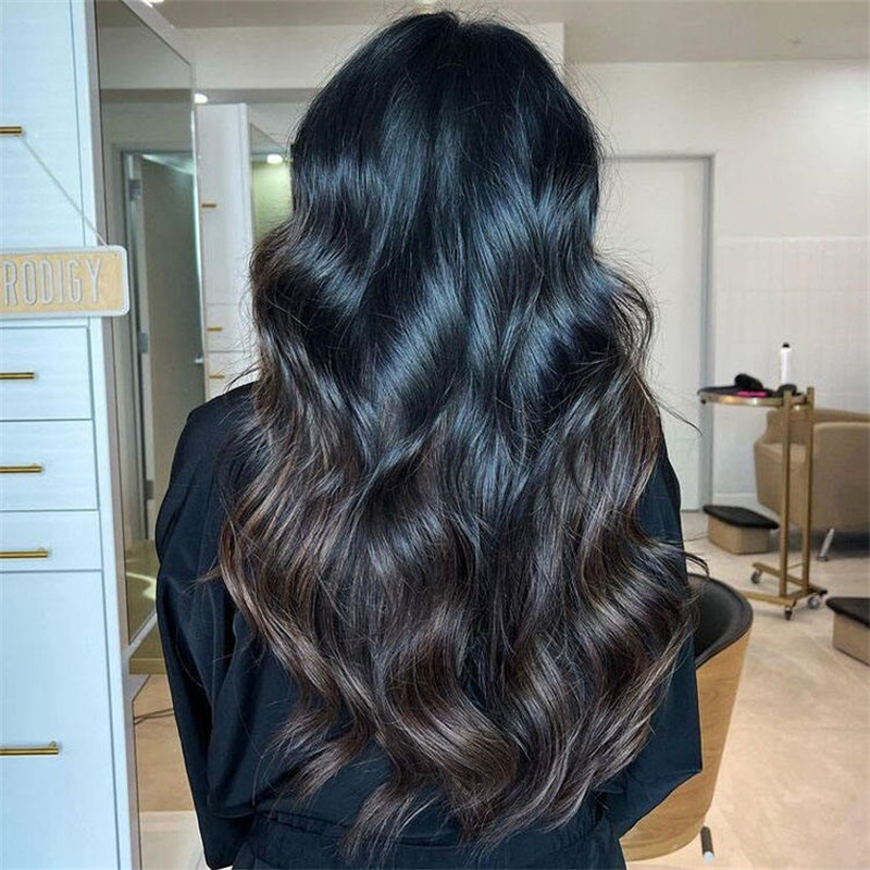 Nya designhår med klämma, mycket osynliga håroklar, europeiska skin klämmor, sömlösa kambodjanska hårförlängningar