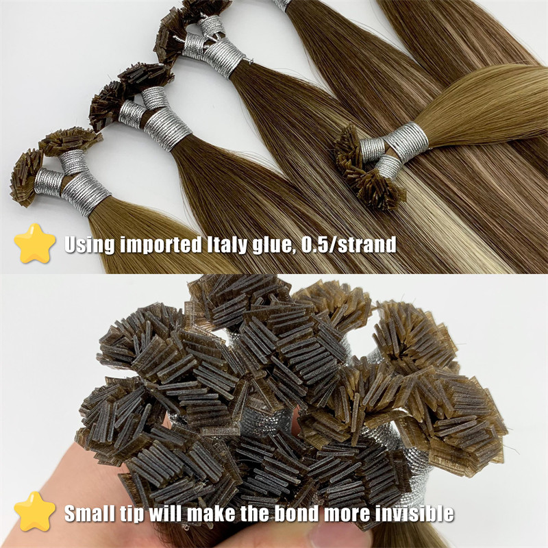 Øg din salons indtjening med vores topkvalitets tape-in hårforlængelser af menneskeligt hår