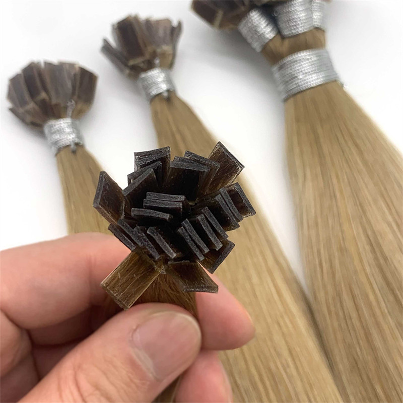 Fasimei Europese Keratine Haarverlengingen Leverancier Keratine Tip Remy Haarverlengingen Ktip Plat Tip Haarverlengingen