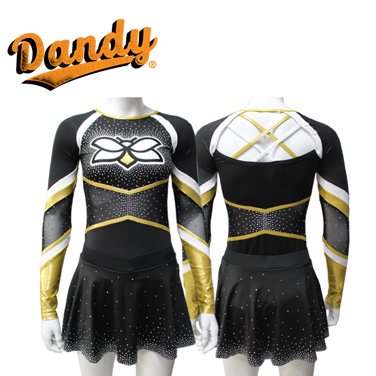 Dandy Whole Sale προσαρμοσμένες στολές των για τον χορό των οπαδών υψηλής ποιότητας, νέο σχέδιο στολών των για τον χορό των οπαδών