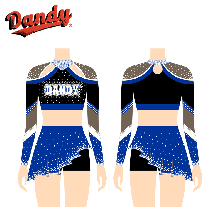 Seragam Pengamal Kesekretariatan Berkilauan dengan Swarovski Khas Berkualiti Tinggi & Penghantaran Pantas