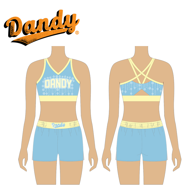 हॉट सेलिंग क्रॉप और शॉर्ट कम एमओक्यू चीयर प्रैक्टिस वियर फैक्ट्री मूल्य के साथ हाई स्कूल लड़कियों और लड़कों के लिए