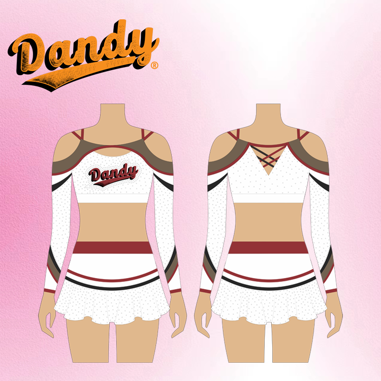 Cheerleadingové uniformy pro vystoupení – přizpůsobitelné styly s brandingem týmu
