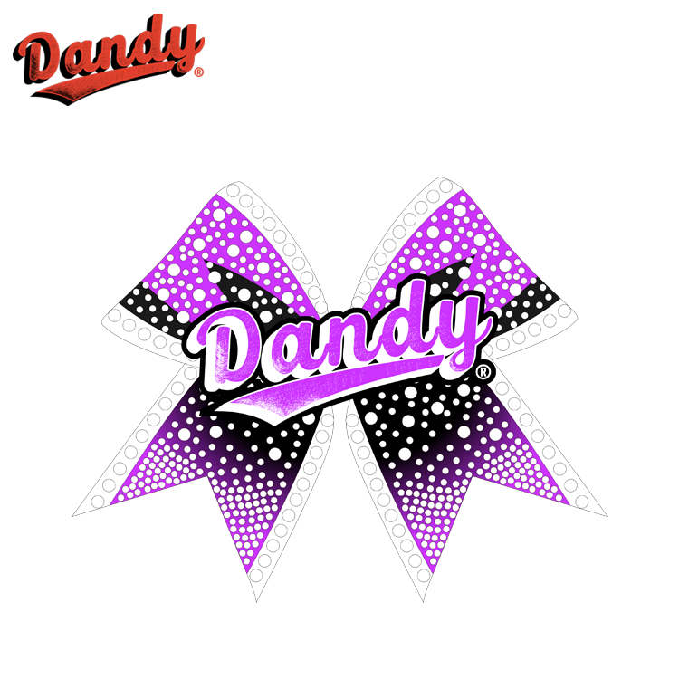 ファクトリープライス チアヘアリボン - 卸売りリボン付きゴムバンド、無料デザイン、ユースチーム向け無料サンプル提供