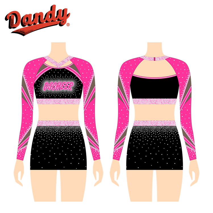 Premium Veleprodajna Obleka za Cheerleading Po Meri Znamke Ekip Logotipi Velike Naročila