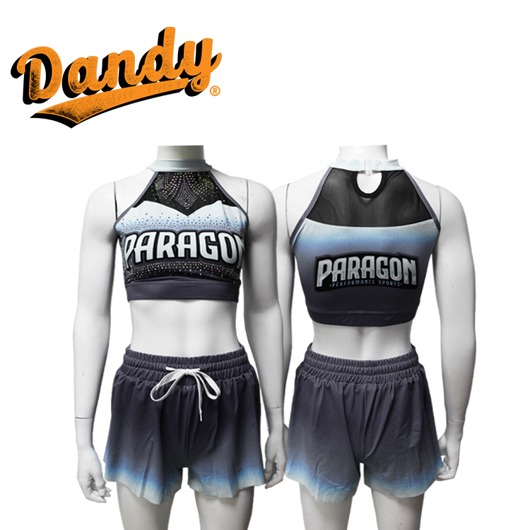 Νέα Ενδυμασία Προπόνησης Χορωδίας με Λαμπερά Ρινγκστόνια – Πανωλένιο & Σορτσάκια για Προπόνηση