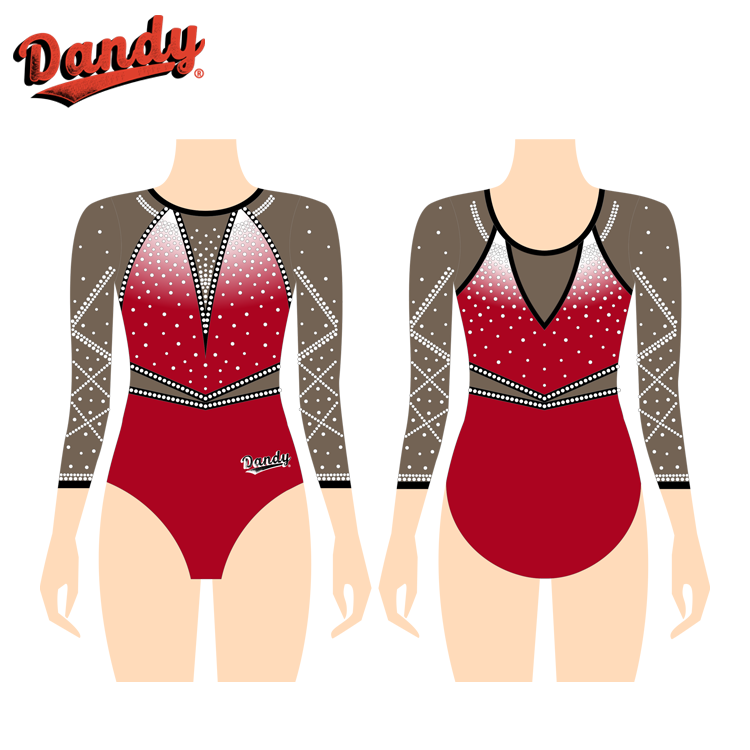 Kvalitní lesklé rukávní trenky pro gymnastiku za velkoobchodní ceny