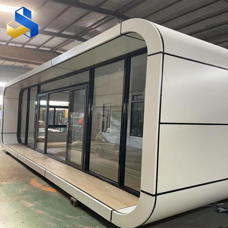 בנייני מגורים מוכנים, וילה מודולרית יוקרתית, מכולת שינוע 20 רגל, בית מוכן, קבינת אפל פריסה, בתים קטנים למלון