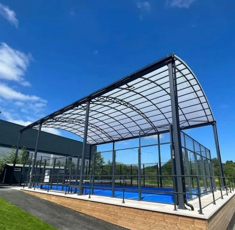 Padel Court With Fixed Tent