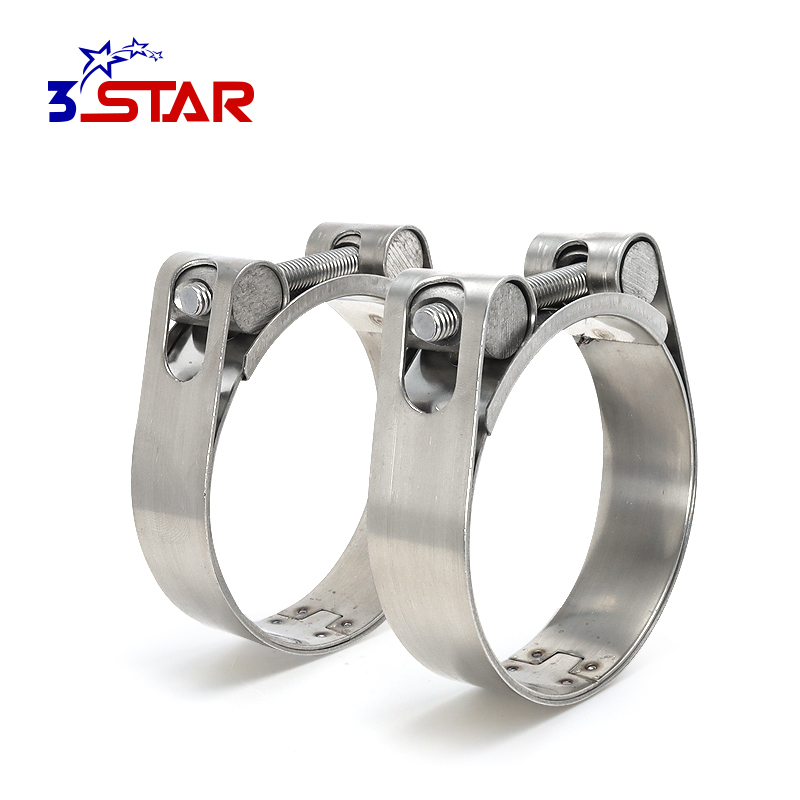 Single Bolt Double Band Pipe Clamp