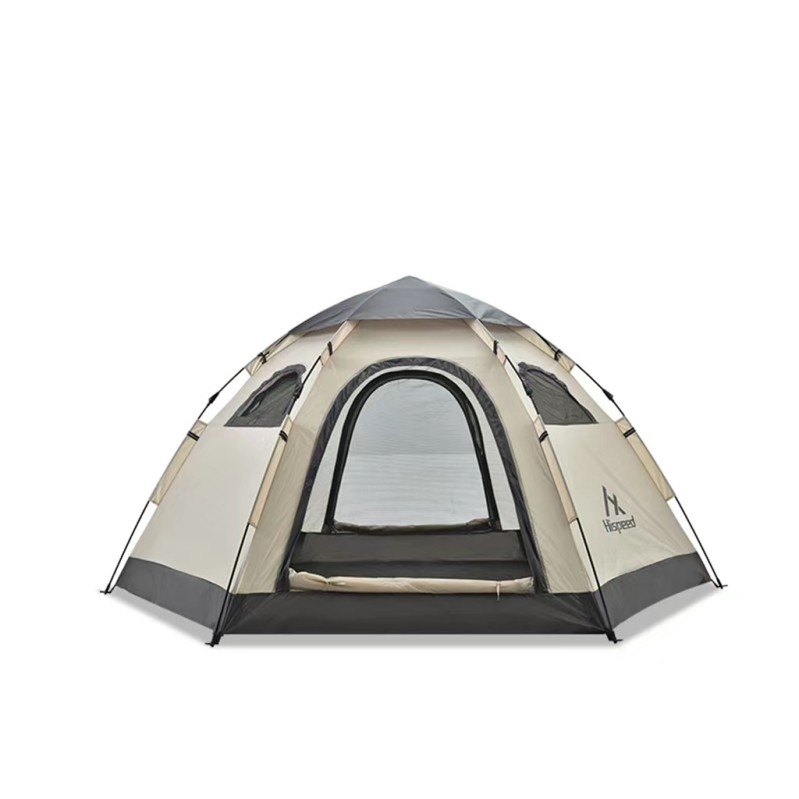 אוהל Glamping 4 אנשים, פתיחה מיידית, עמיד למים, לטיולים חיצוניים