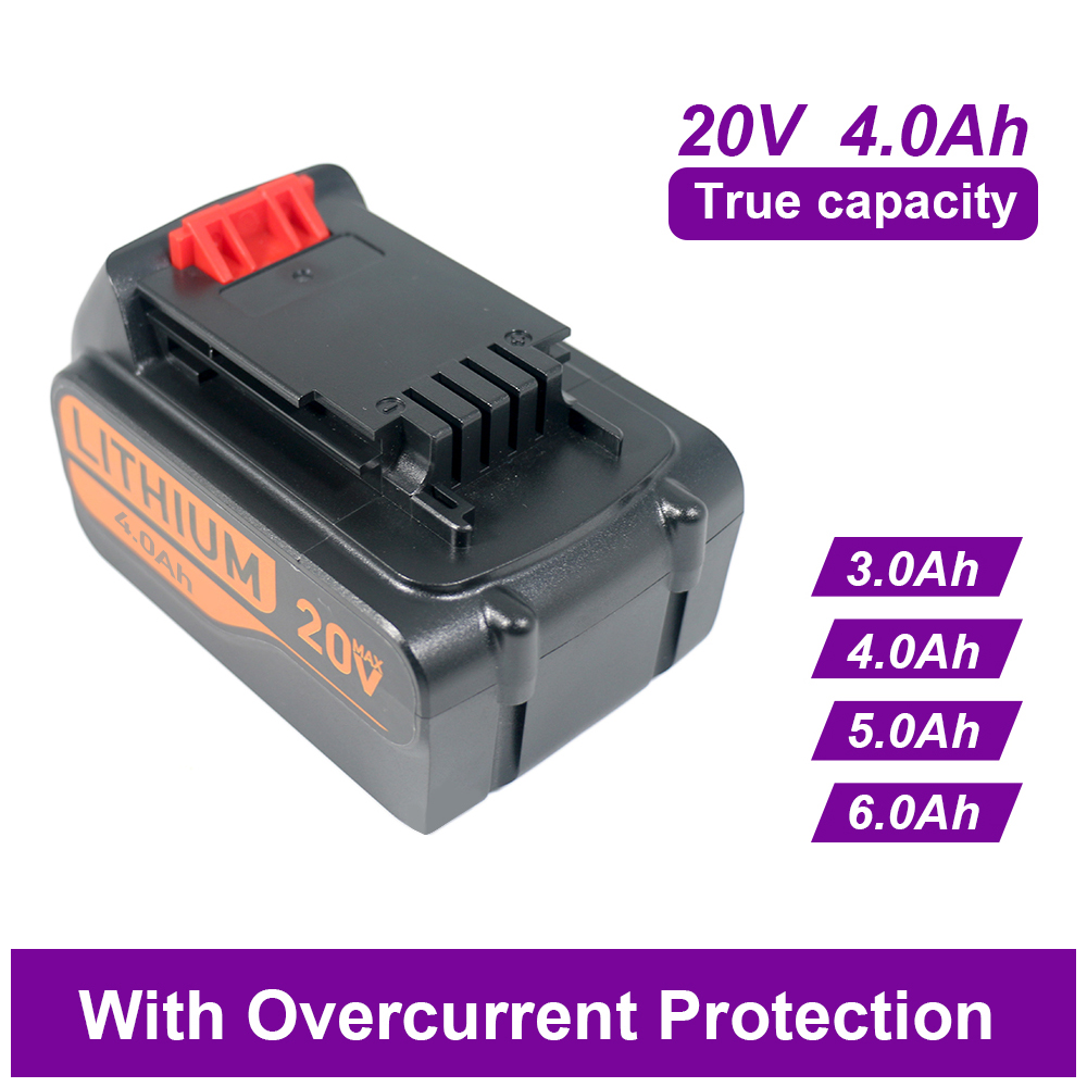 Detailed Technical Specifications for 20V Battery