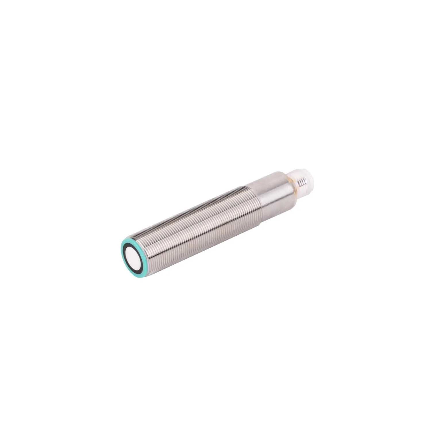 What is the working principle of an ultrasonic sensor?