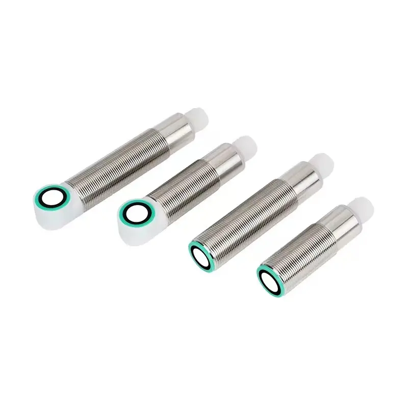 How do ultrasonic sensors work, and what is the principle behind their operation?