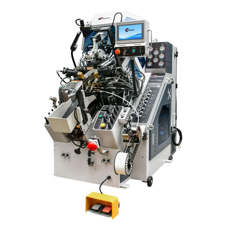 TH-777MA   9 Pincers Computer Memory Control Automatic Servo Cementing Toe Lasting Machine
