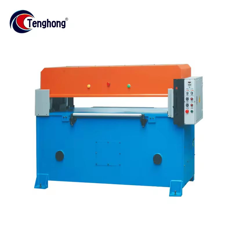 Four Column Hydraulic Leather Measuring/Cutting Machine