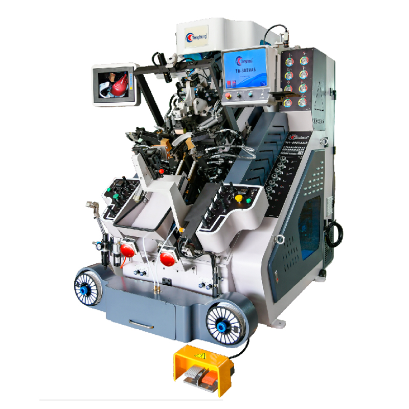 TH-888MAS    Computer Memory Visual Locus Fully Servo Control Cementing Toe Lasting Machine