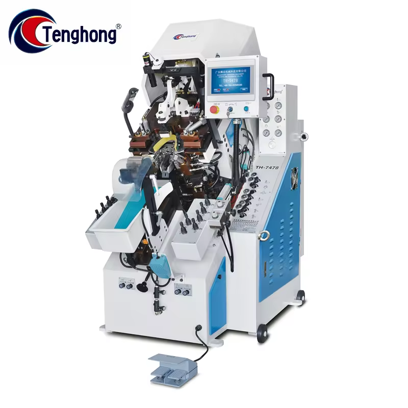 TH-747B   7 Pincers Computer Memory Control Automatic Toe Lasting Machine