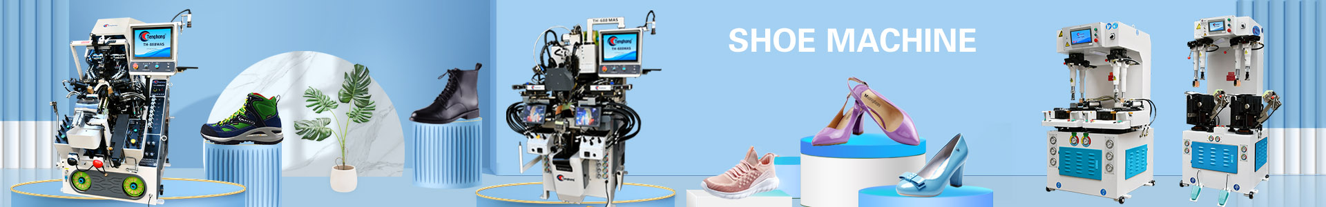 th 316 two hot and two cold shoe toe moulding machine-0