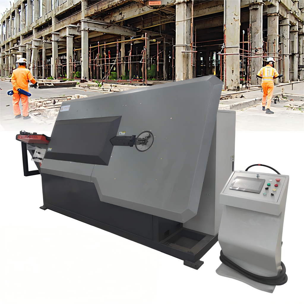 Kif il-makkinar CNC għall-ibbenjatura tal-barras tal-ħadid u dawk għall-stirrup huma jarrewrju bil-qorti l-prattiki tal-kostruzzjoni.