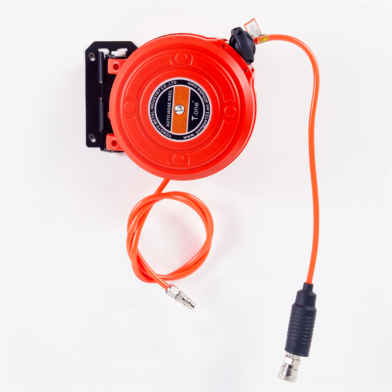 Enrotllador d'aire vermell TY-9A 6M automàtic per a paret