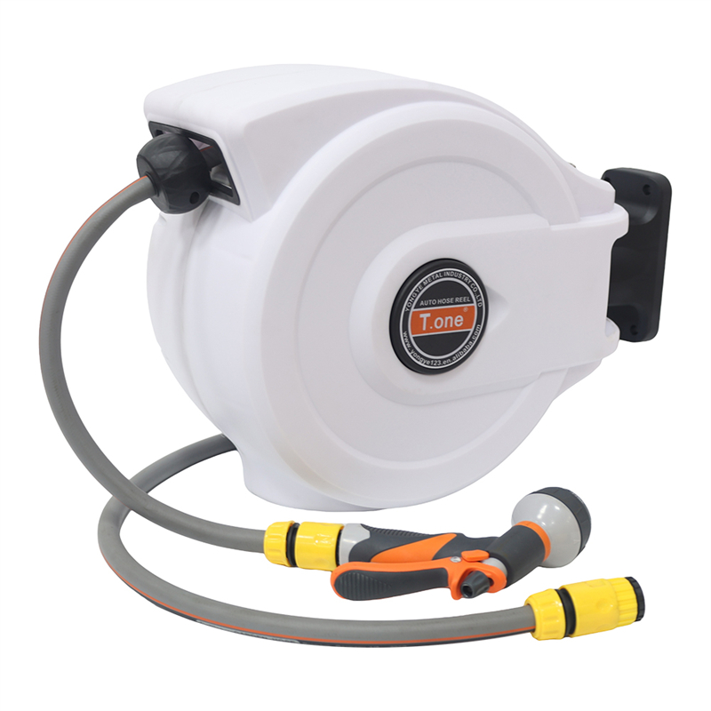 Enrotllador de reg blanc més venut TY-10 10M /15M amb paret fixa automàtic
