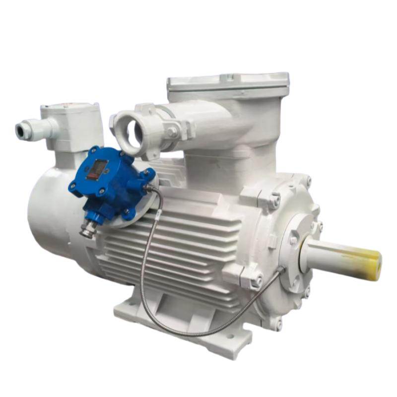 YBBP sorozatú robbanásbiztos, frekvenciaváltós sebességszabályozású háromfázisú aszinkron motor