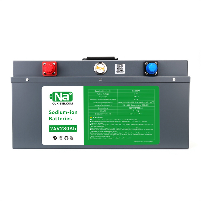 24V 280Ah सोडियम-आयन ब्याट्री – सौर, आरभी र अफ-ग्रिड प्रणालीका लागि विश्वसनीय बिजुली