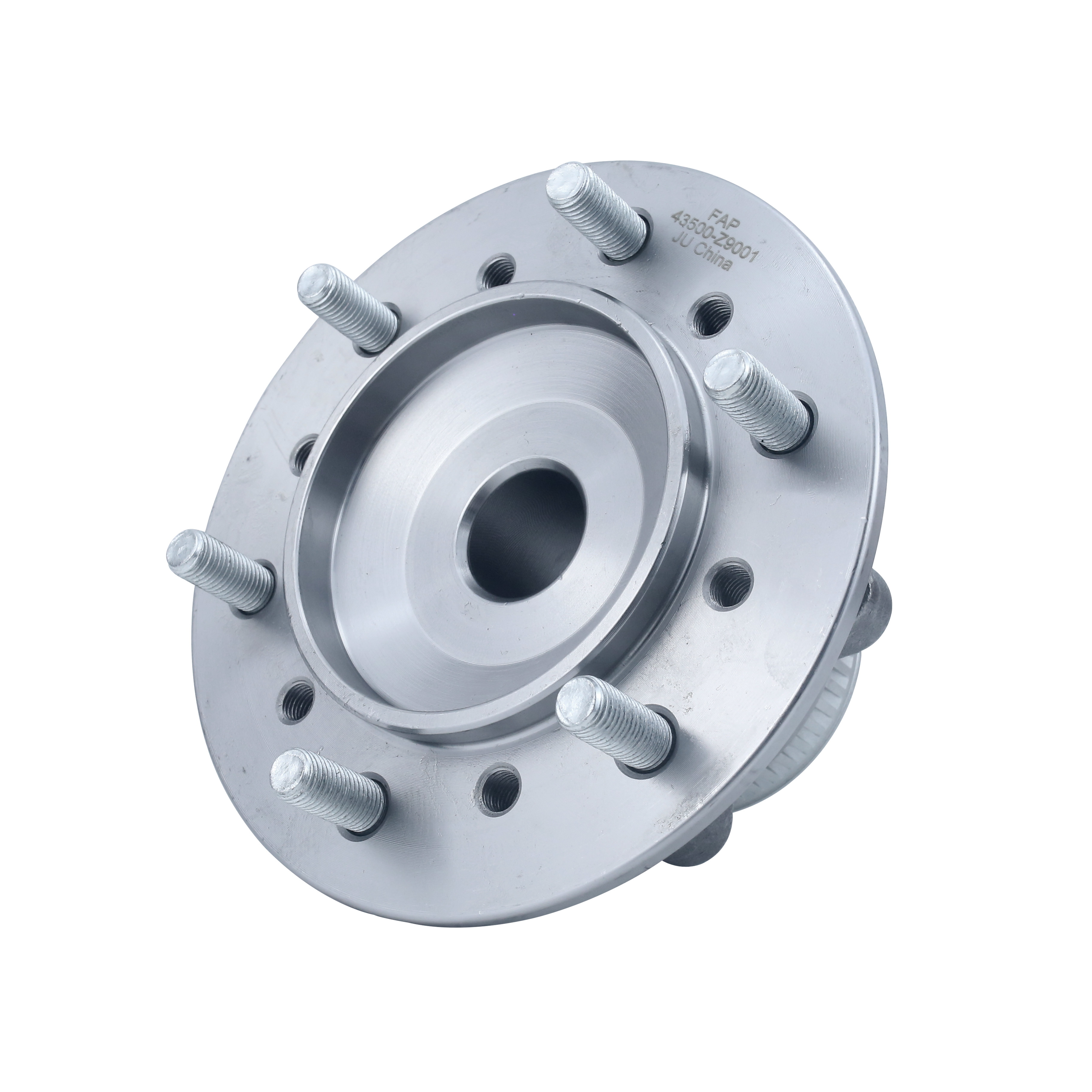 What are the common types of wheel hub designs used in different vehicle applications?