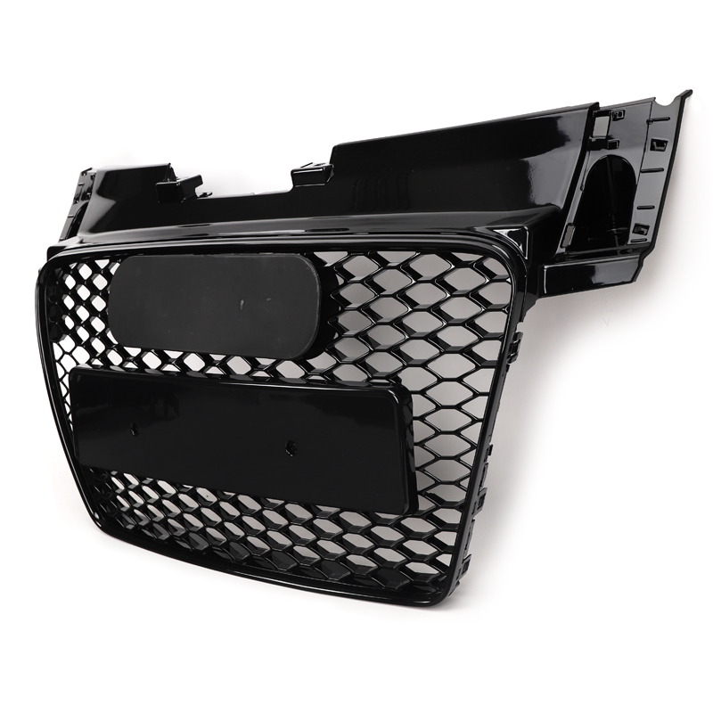 Car ABS TTRS front grill for Audi TT Honeycomb grill for Audi TT  2008-2014  facelift mesh front bumper grill