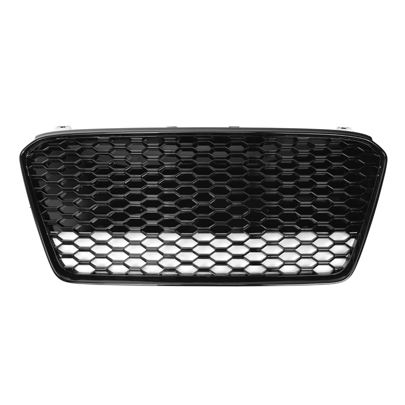 RS Style ABS Car Front Bumper Grille Fit For Audi R8 2013-2016 Center front grill