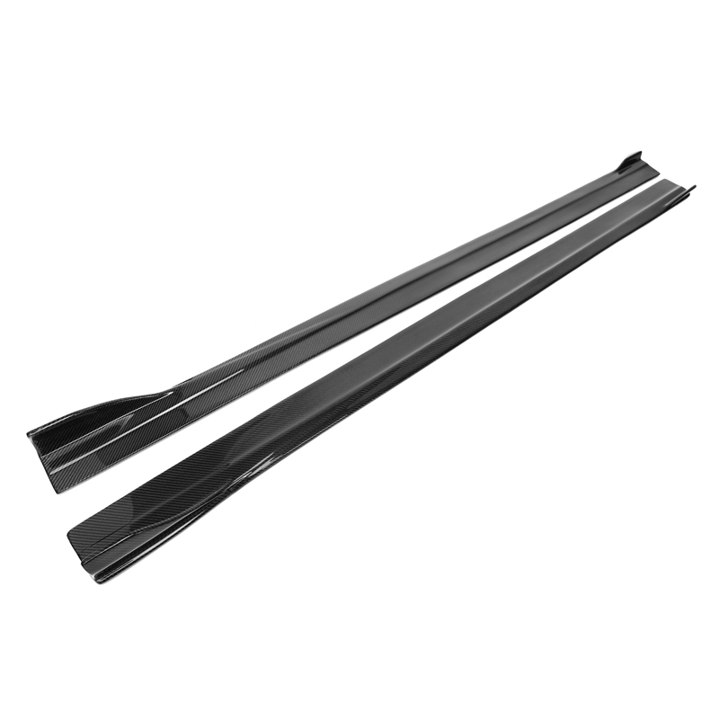 High Quality Carbon Fiber FD Style Side skirt for Mercedes Benz CLA class W118 Sedan Sline/AMG  2020+Side Skirts Extension