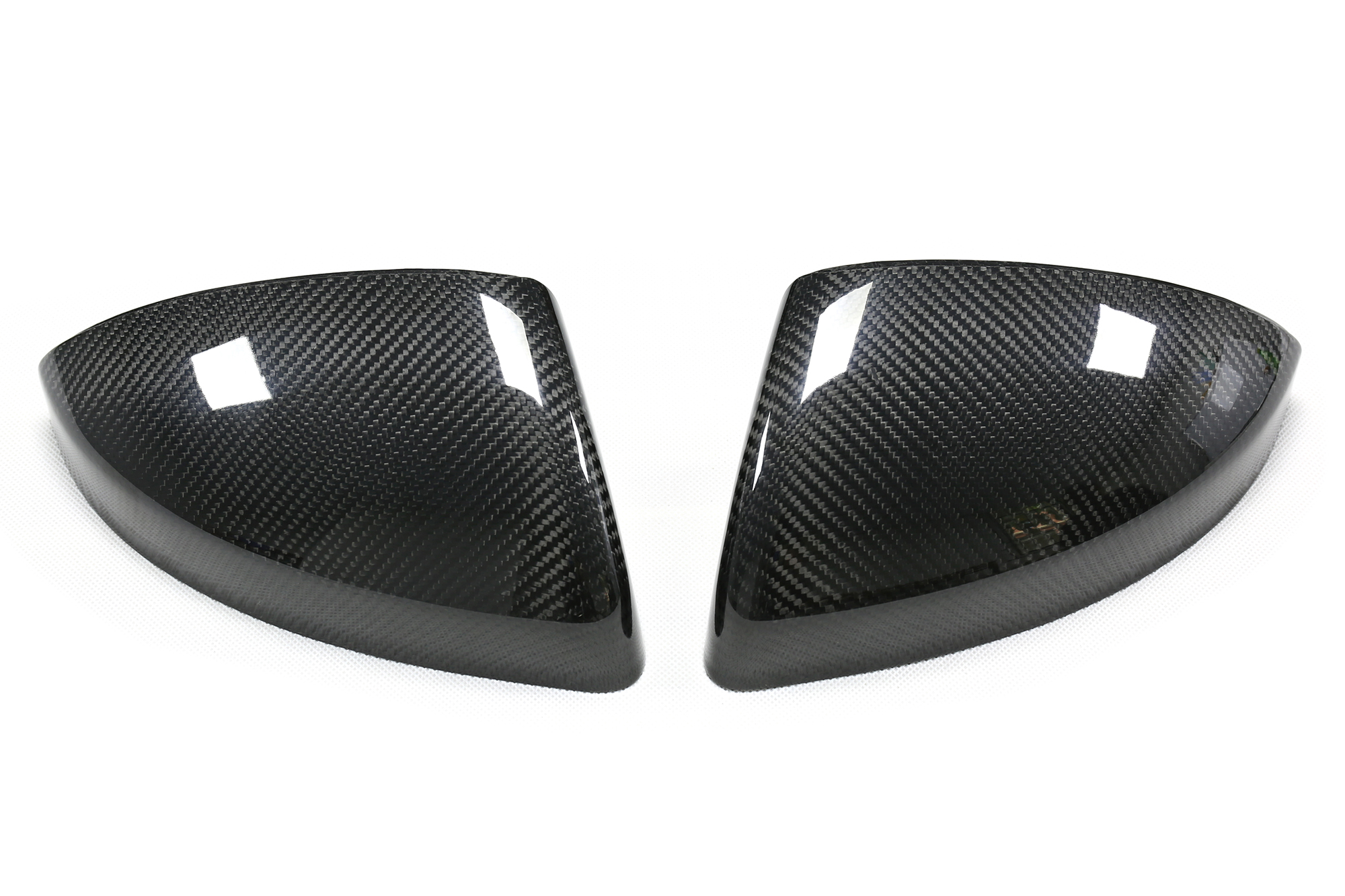 Dry Carbon Fiber mirror cover For Audi NEW TT TTS R8 MK3 2015+ replacement without Land Assist Side Mirror Cover factory