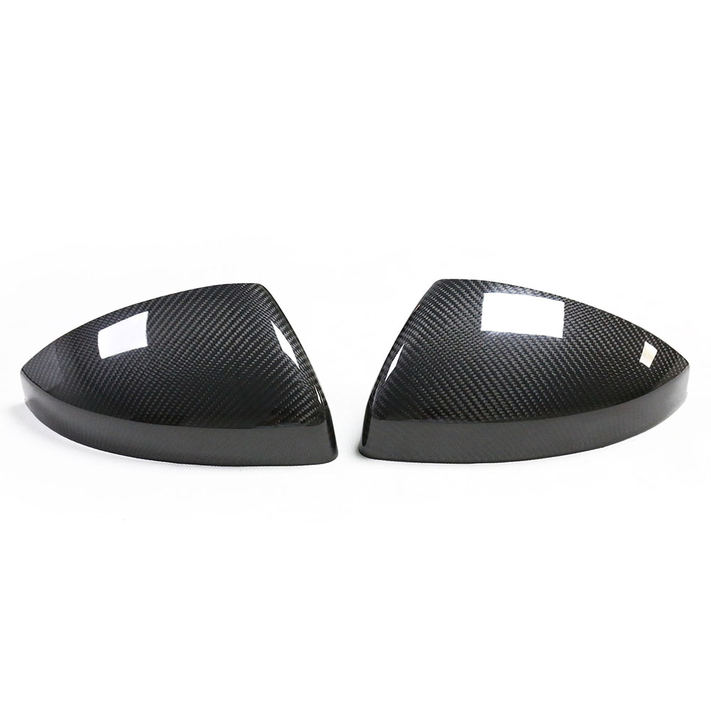 Pure Carbon Fiber replacement  mirror cover For Audi TT TTS R8 MK3 2015+ with Land Assist Side Mirror Cover factory