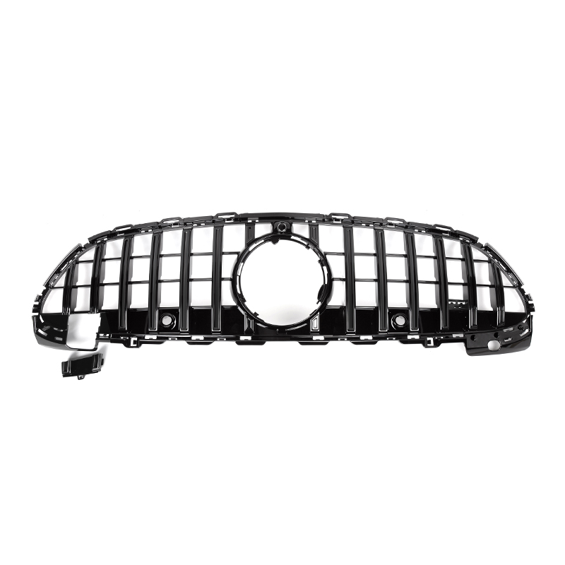 Car ABS Glossy black GT style Front bumper grill For Mercedes C class W206 2022+ body kit front grille