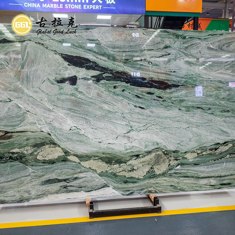 Victoria Green Marble Slab for Interior Decorative and Floor Wall Countertop