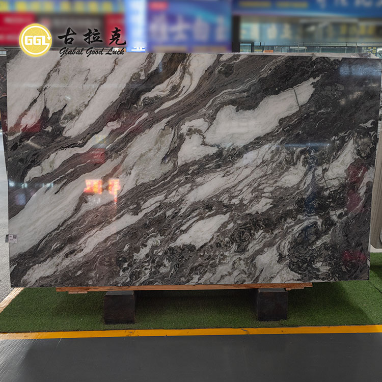 Panda White Natural  Marble Slab for Wall Decoration Countertop