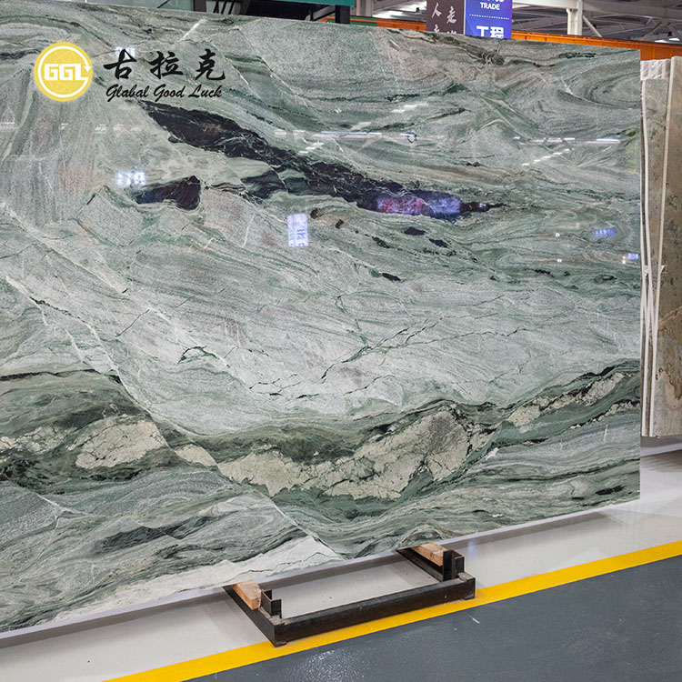Victoria Green Marble Slab for Interior Decorative and Floor Wall Countertop