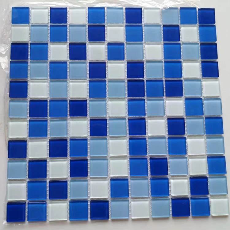 Crystal Glass Mosaic Color Mixed for Swimming Pool Mosaic