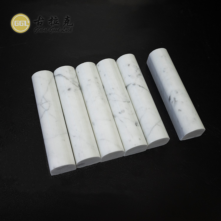 New Product Marble Natural Ellipse Strip Mosaics Stone for Hotel and Villa Decoration