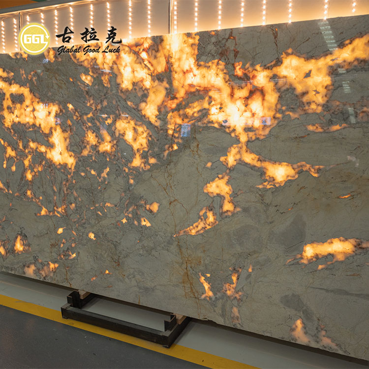 New Fendi White Marble Slab Light Stone for Luxury Backsplash Wall Decor