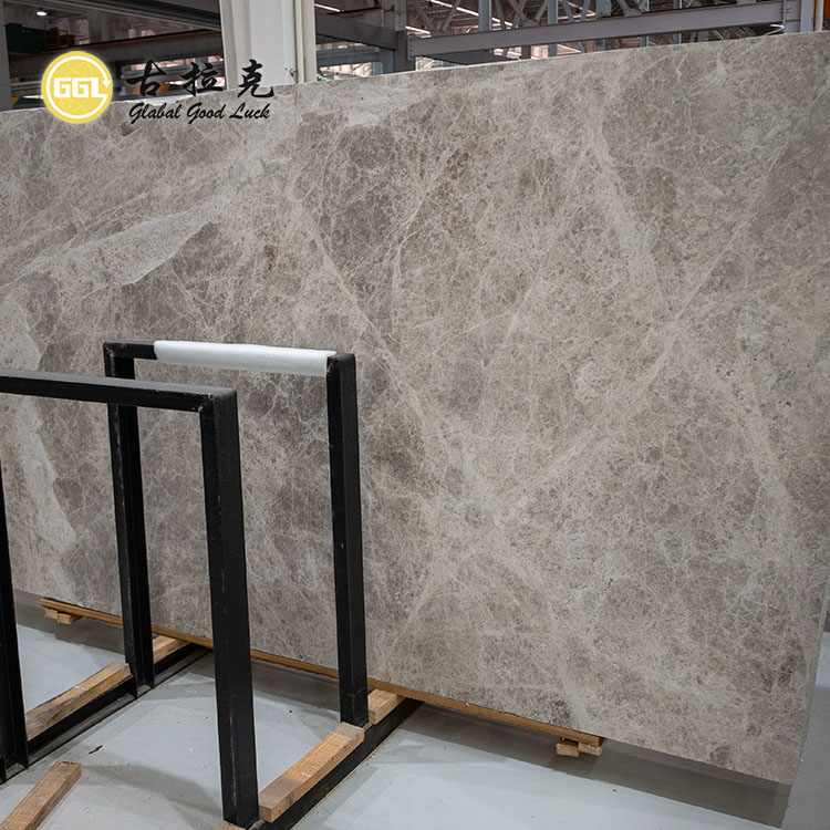 Galaxy Silver Marble Slab Stone for Countertop Wall Floor Decor