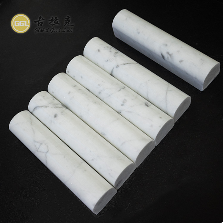 New Product Marble Natural Ellipse Strip Mosaics Stone for Hotel and Villa Decoration